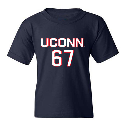 UConn - NCAA Women's Soccer : Kalina Fraser - Replica Shersey Youth T-Shirt-0