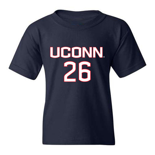 UConn - NCAA Men's Soccer : Sabri Hanni - Youth T-Shirt Replica Shersey