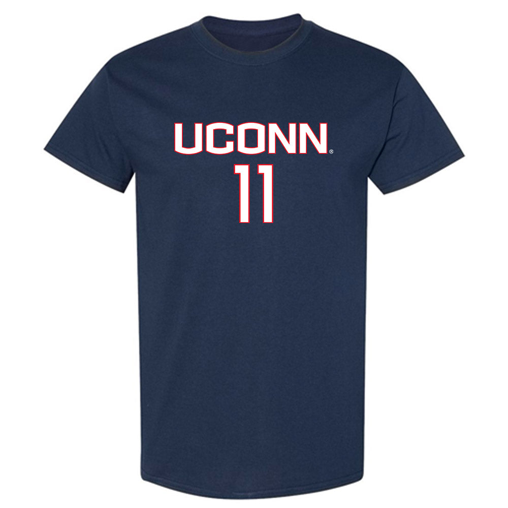UConn - NCAA Men's Soccer : Balthazar Saunders - Replica Shersey T-Shirt-0