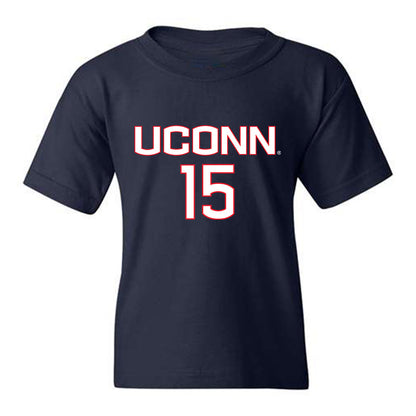 UConn - NCAA Women's Soccer : Anaya Johnson - Replica Shersey Youth T-Shirt