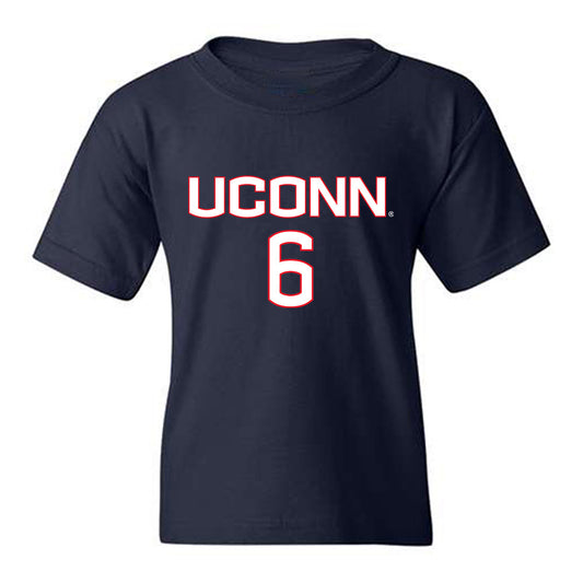 UConn - NCAA Men's Soccer : Khaya Roudette Gregory - Replica Shersey Youth T-Shirt-0