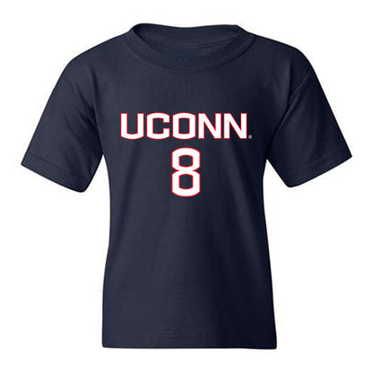 UConn - NCAA Men's Soccer : Marco Valentic - Replica Shersey Youth T-Shirt-0