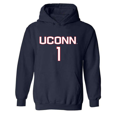 UConn - NCAA Men's Soccer : Max Kerkvliet - Replica Shersey Hooded Sweatshirt