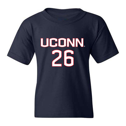 UConn - NCAA Men's Soccer : Sebastian Francis - Replica Shersey Youth T-Shirt-0