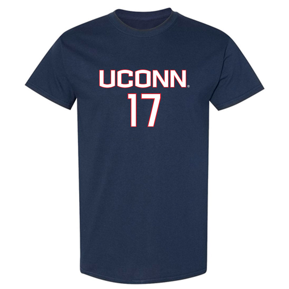 UConn - NCAA Men's Soccer : Edward Wester - Replica Shersey T-Shirt-0