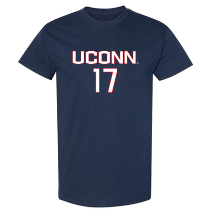 UConn - NCAA Men's Soccer : Edward Wester - Replica Shersey T-Shirt-0