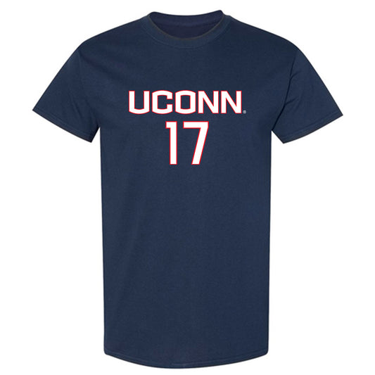 UConn - NCAA Men's Soccer : Edward Wester - Replica Shersey T-Shirt-0