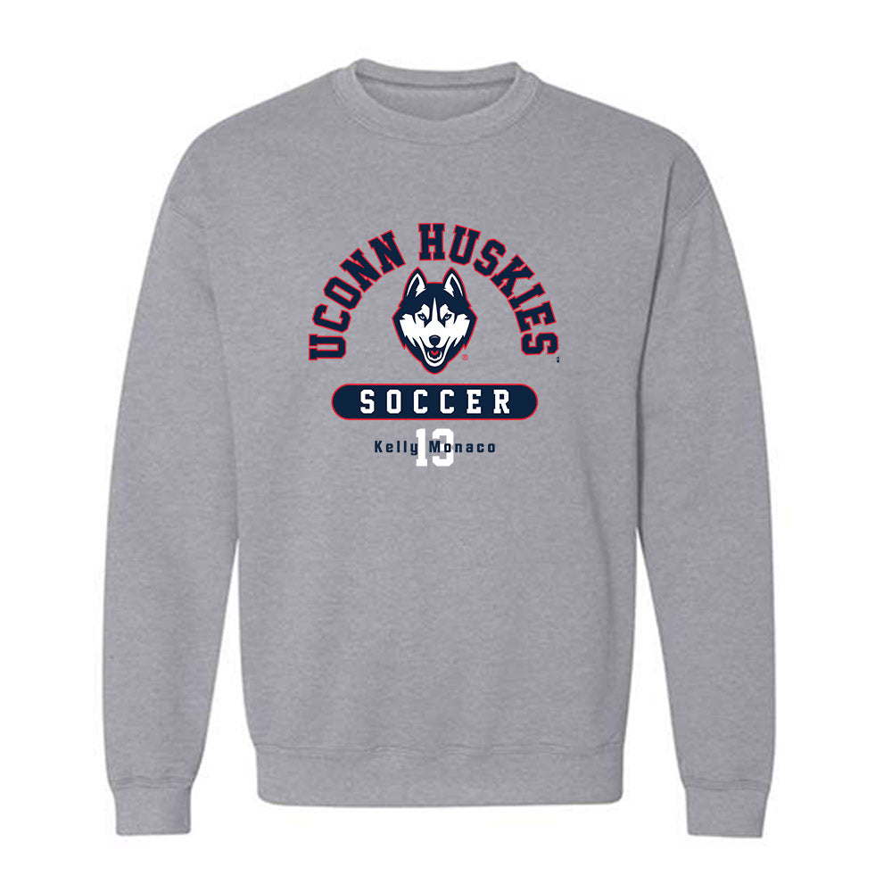 UConn - NCAA Women's Soccer : Kelly Monaco - Classic Fashion Shersey Crewneck Sweatshirt