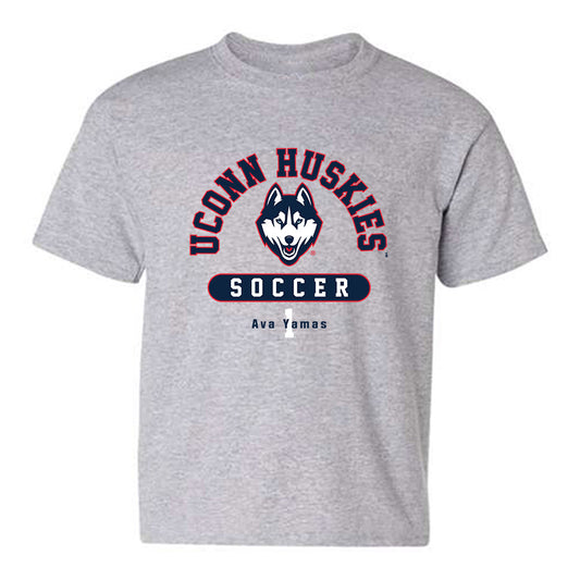UConn - NCAA Women's Soccer : Ava Yamas - Classic Fashion Shersey Youth T-Shirt-0