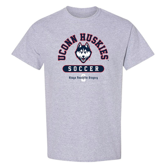 UConn - NCAA Men's Soccer : Khaya Roudette Gregory - Classic Fashion Shersey T-Shirt-0