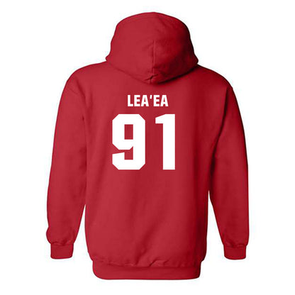 Utah - NCAA Football : Jonah Lea'ea - Classic Shersey Hooded Sweatshirt