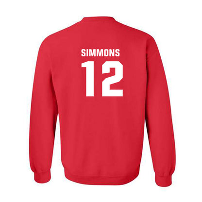 Utah - NCAA Football : Larry Simmons - Classic Shersey Crewneck Sweatshirt-1