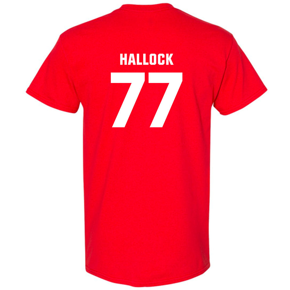 Utah - NCAA Football : Nick Hallock - Classic Shersey T-Shirt-1