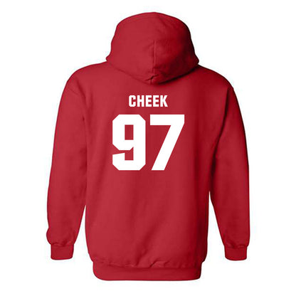 Utah - NCAA Football : Joseph Cheek - Classic Shersey Hooded Sweatshirt-1