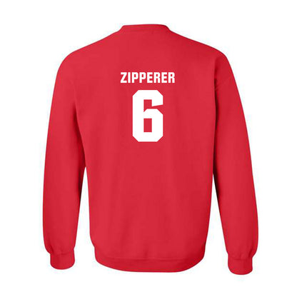 Utah - NCAA Football : Daidren Zipperer - Classic Shersey Crewneck Sweatshirt-1