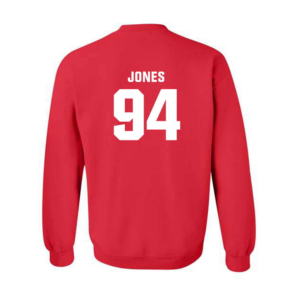 Utah - NCAA Football : Jaxson Jones - Classic Shersey Crewneck Sweatshirt-1