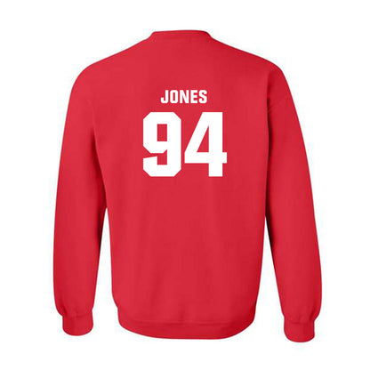 Utah - NCAA Football : Jaxson Jones - Classic Shersey Crewneck Sweatshirt-1