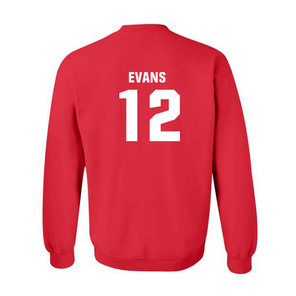 Utah - NCAA Women's Basketball : Chyra Evans - Classic Shersey Crewneck Sweatshirt-1