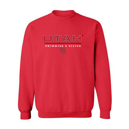 Utah - NCAA Women's Swimming & Diving : Anya Clark - Classic Shersey Crewneck Sweatshirt