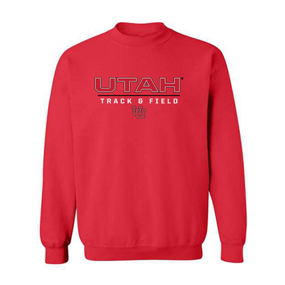 Utah - NCAA Women's Track & Field : Kaitlyn Durham - Classic Shersey Crewneck Sweatshirt-0