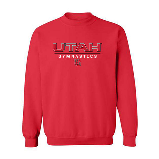Utah - NCAA Women's Gymnastics : Poppy Stickler - Classic Shersey Crewneck Sweatshirt-0