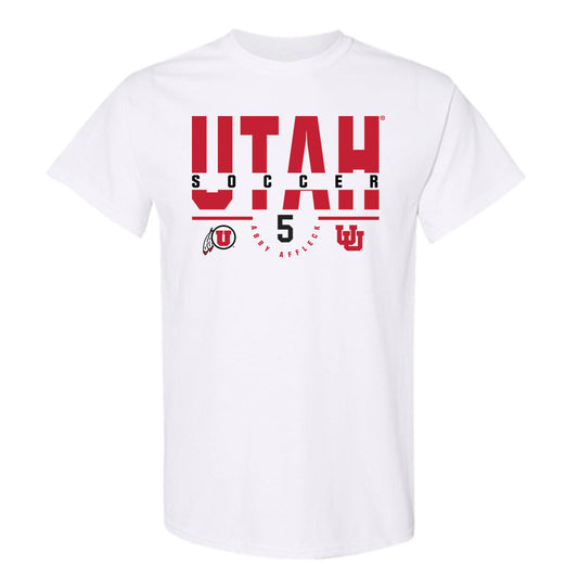 Utah - NCAA Women's Soccer : Abby Affleck - Classic Fashion Shersey T-Shirt-0