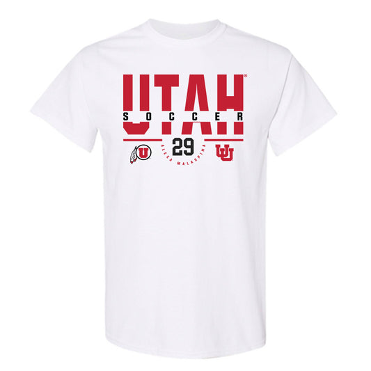 Utah - NCAA Women's Soccer : Alexa Malaspina - Classic Fashion Shersey T-Shirt-0