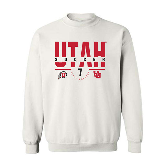 Utah - NCAA Women's Soccer : Kelly Bullock - Classic Fashion Shersey Crewneck Sweatshirt-0
