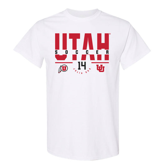 Utah - NCAA Women's Soccer : Julia Oka - Classic Fashion Shersey T-Shirt-0