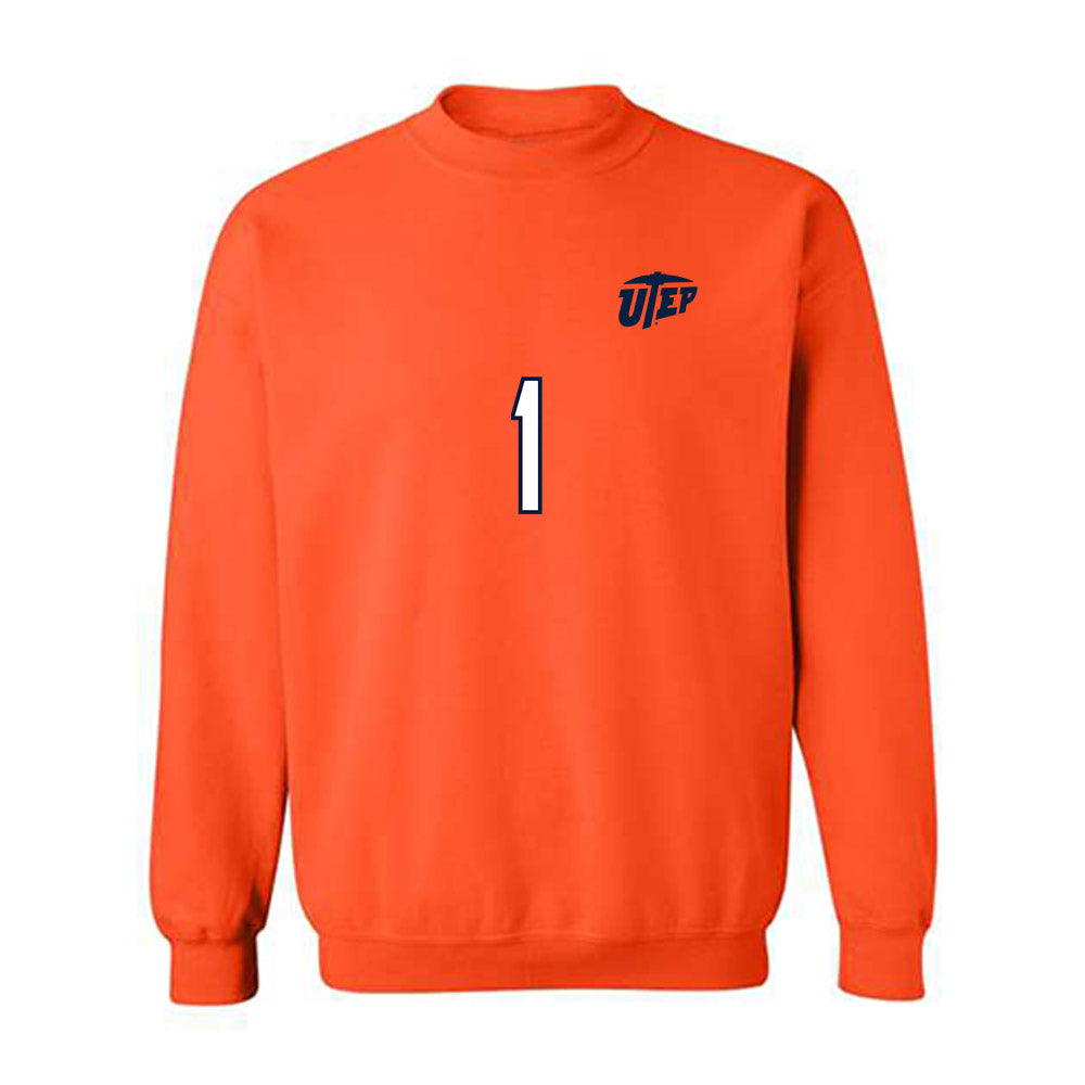 UTEP - NCAA Women's Soccer : Sydney Williams - Replica Shersey Crewneck Sweatshirt