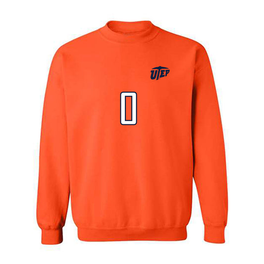 UTEP - NCAA Women's Soccer : Savanah Finley - Replica Shersey Crewneck Sweatshirt-0