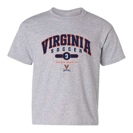 Virginia - NCAA Women's Soccer : Sophia Bradley - Fashion Shersey Youth T-Shirt-0