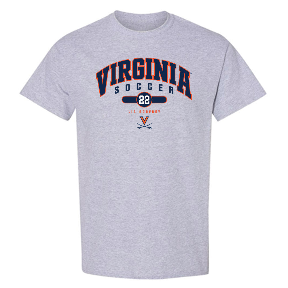 Virginia - NCAA Women's Soccer : Lia Godfrey - Fashion Shersey T-Shirt-0