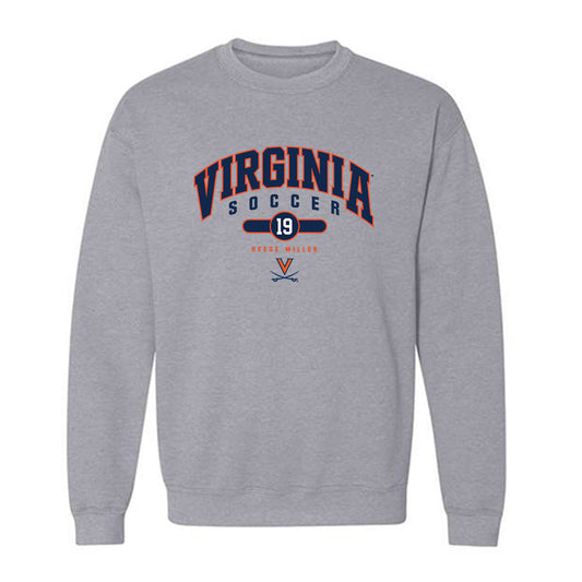 Virginia - NCAA Men's Soccer : Reese Miller - Fashion Shersey Crewneck Sweatshirt-0