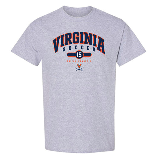 Virginia - NCAA Men's Soccer : Triton Beauvois - Fashion Shersey T-Shirt-0