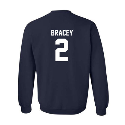 Virginia - NCAA Football : Stevie Bracey - Classic Shersey Crewneck Sweatshirt-1