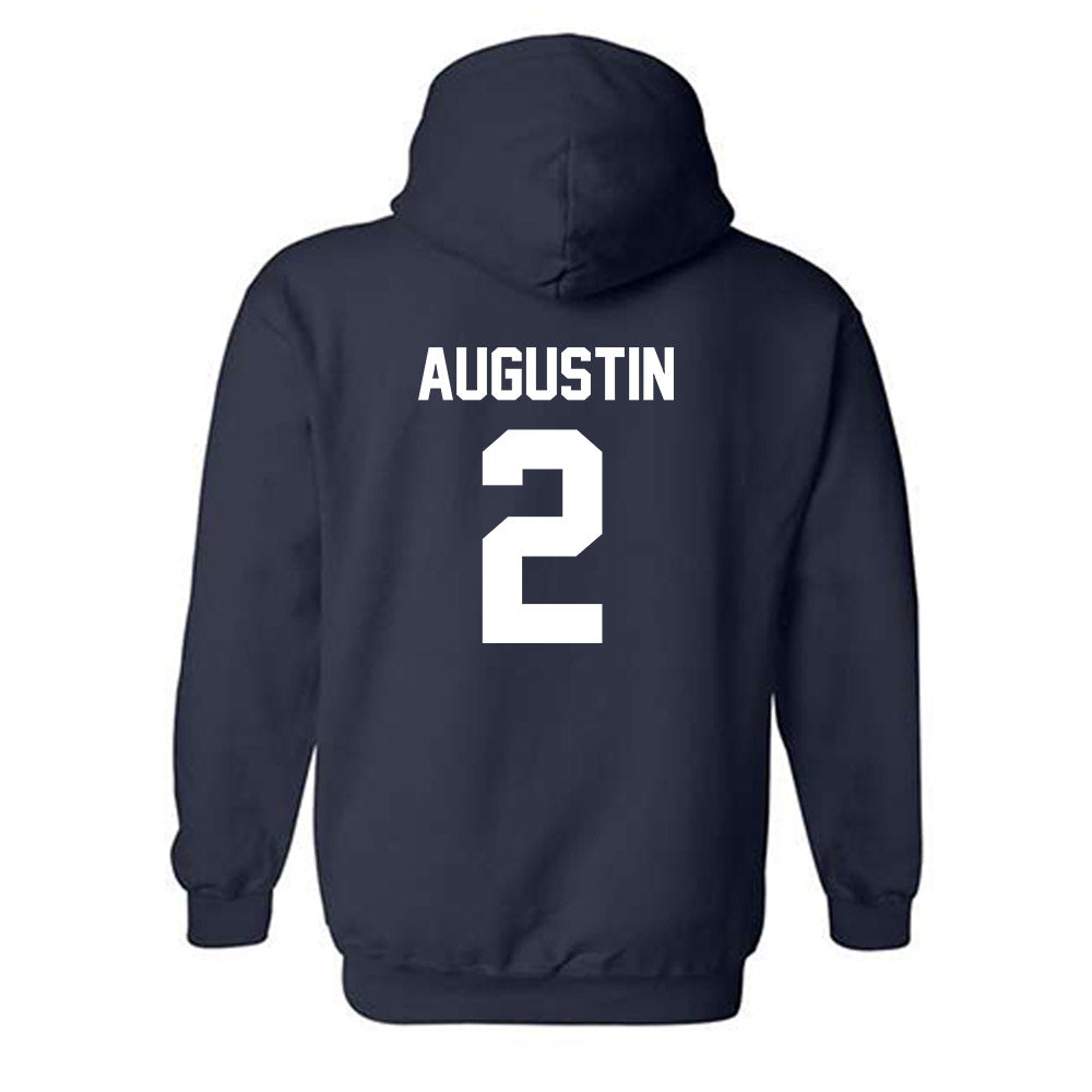 Virginia - NCAA Baseball : Matt Augustin - Classic Shersey Hooded Sweatshirt-1