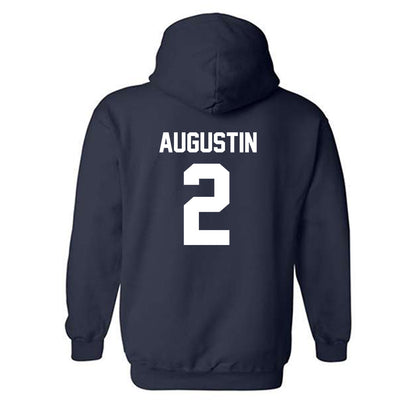 Virginia - NCAA Baseball : Matt Augustin - Classic Shersey Hooded Sweatshirt-1