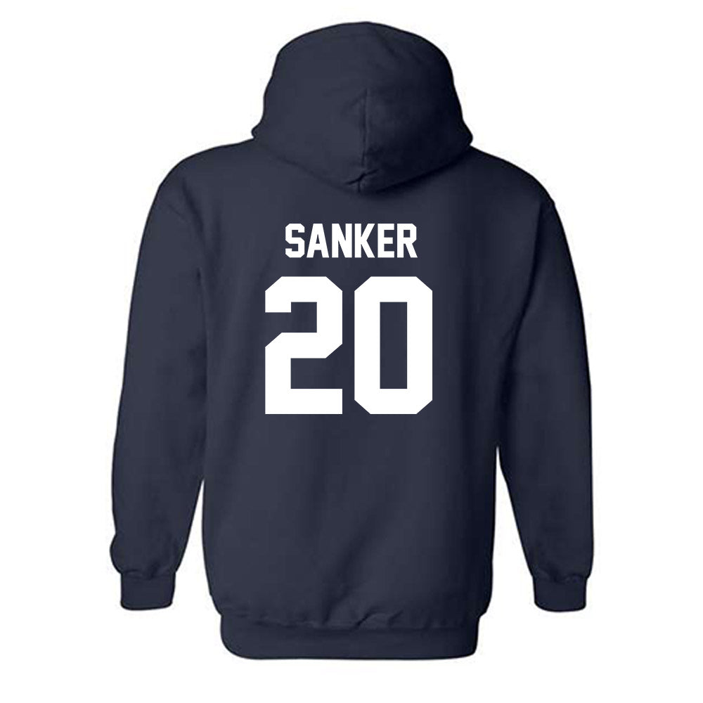 Virginia - NCAA Football : Jonas Sanker - Classic Shersey Hooded Sweatshirt-1