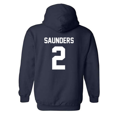 Virginia - NCAA Men's Basketball : Elijah Saunders - Classic Shersey Hooded Sweatshirt