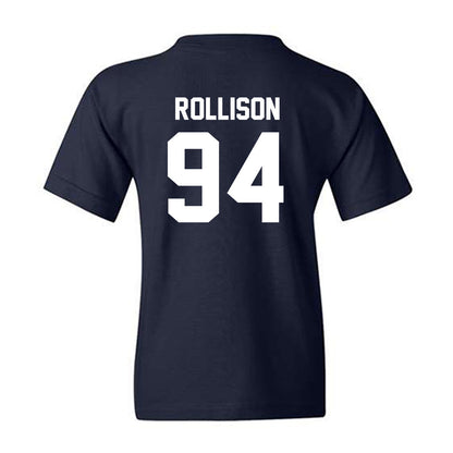 Virginia - NCAA Football : Hayden Rollison - Classic Shersey Youth T-Shirt-1