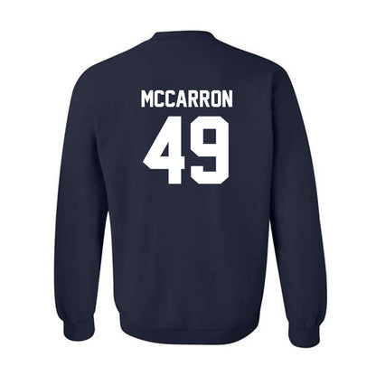 Virginia - NCAA Football : Josh McCarron - Classic Shersey Crewneck Sweatshirt-1