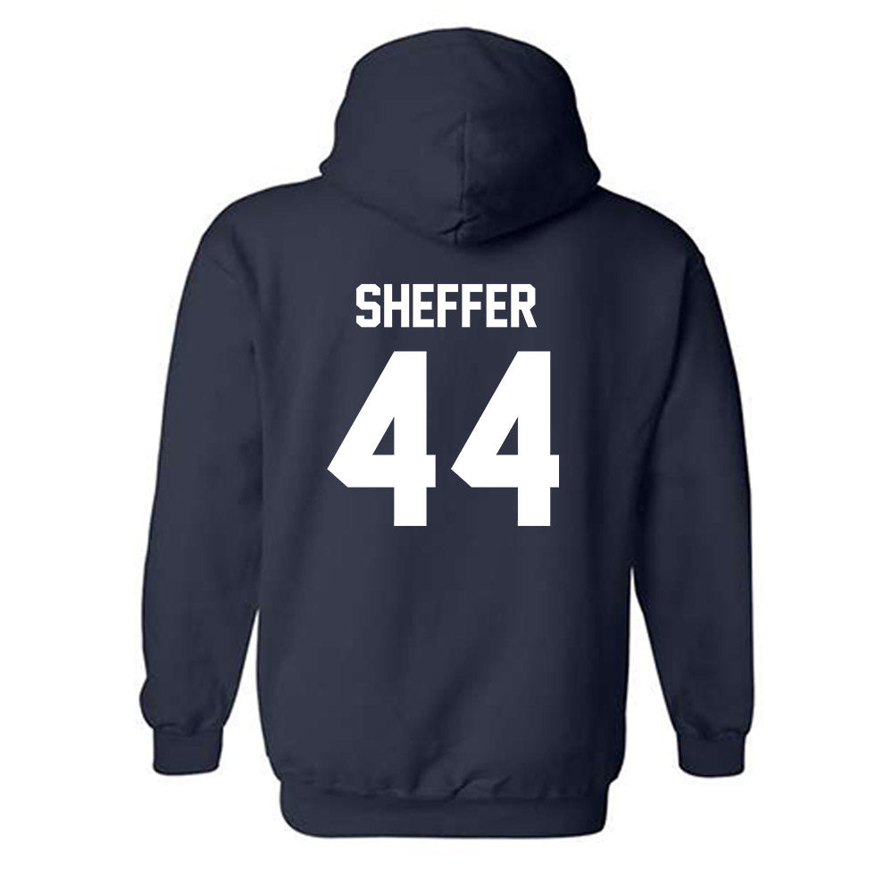 Virginia - NCAA Football : Brayden Sheffer - Classic Shersey Hooded Sweatshirt-1