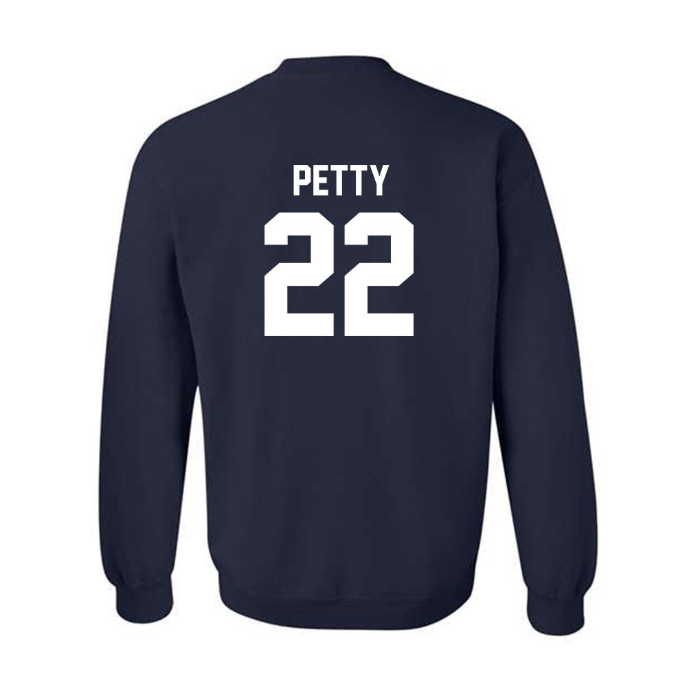 Virginia - NCAA Men's Lacrosse : Eli Petty - Classic Shersey Crewneck Sweatshirt-1