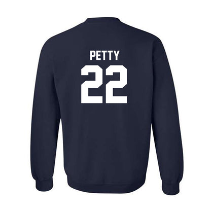 Virginia - NCAA Men's Lacrosse : Eli Petty - Classic Shersey Crewneck Sweatshirt-1