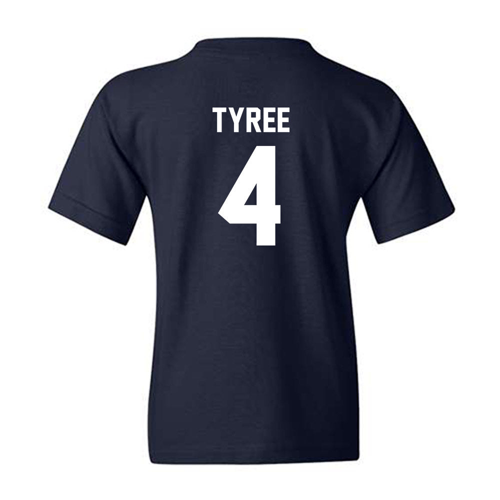 Virginia - NCAA Football : Chris Tyree - Classic Shersey Youth T-Shirt-1