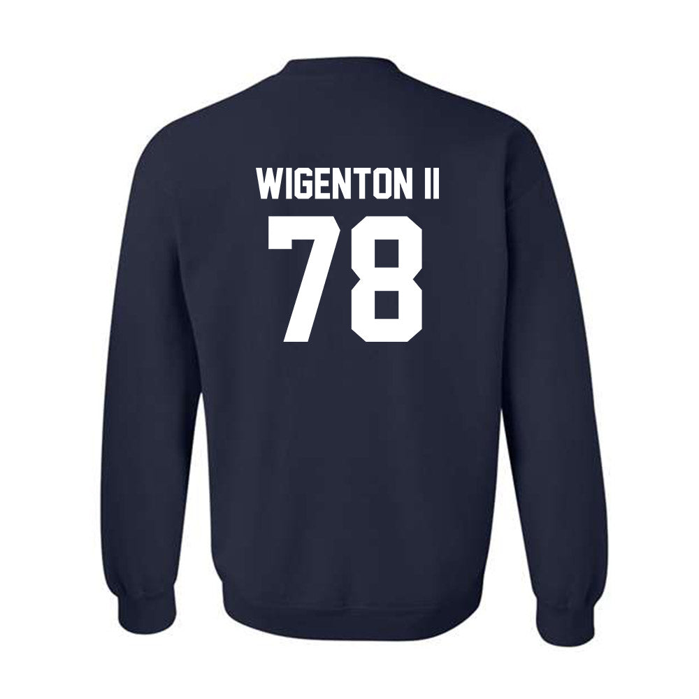 Virginia - NCAA Football : Kevin Wigenton II - Classic Shersey Crewneck Sweatshirt-1