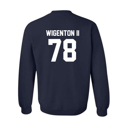 Virginia - NCAA Football : Kevin Wigenton II - Classic Shersey Crewneck Sweatshirt-1