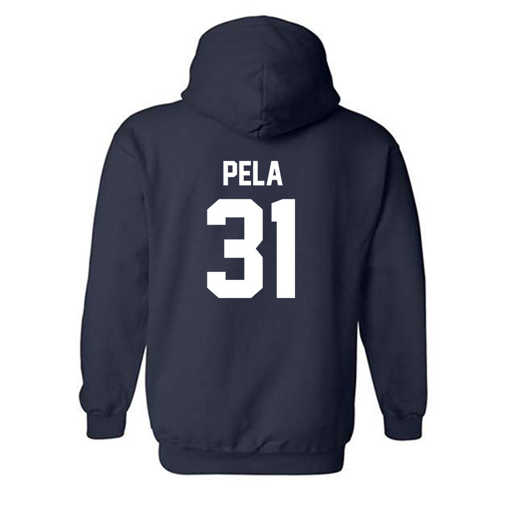 Virginia - NCAA Men's Soccer : Umberto Pela - Classic Shersey Hooded Sweatshirt-1