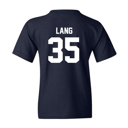 Virginia - NCAA Men's Basketball : Carter Lang - Classic Shersey Youth T-Shirt-1